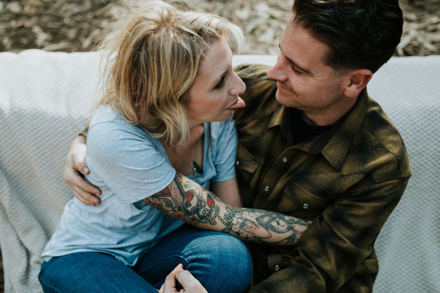 This Baker Beach Engagement shoot was so fun, candid, and natural.